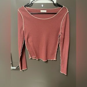 Pink Long-sleeve Shirt